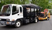 Hauling and delivery truck